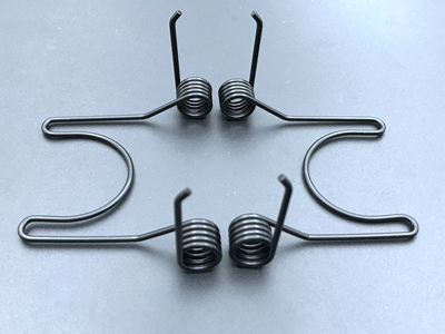 Torsion spring of construction machinery